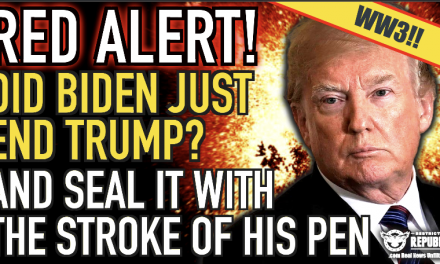 RED ALERT! Did Biden Just END Trump & Seal It With The Stroke Of His Pen?